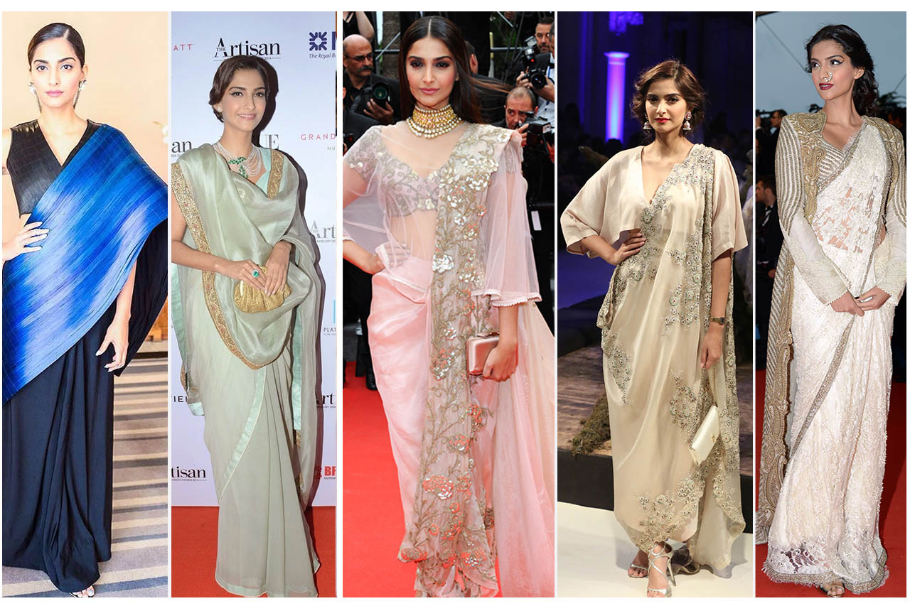 11 times Sonam Kapoor rocked the saree look – cupsngups